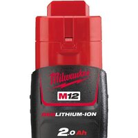 Аккумулятор для инструмента Milwaukee M12 M12B2 4932430064 (12В/2 Ач)