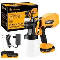 Краскораспылитель Deko SGDK20-Li 086-1020 (с 2-мя АКБ)