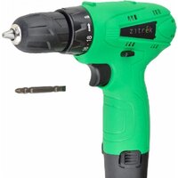 Дрель-шуруповерт Zitrek Green 12 Pro 063-4073 (с 2-мя АКБ, кейс, набор оснастки)