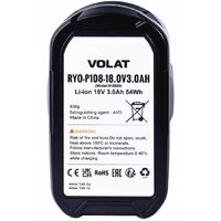 Аккумулятор VOLAT RYO-P108 (18В/3 Ah)
