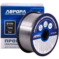 Сварочная проволока  Aurora E71T-GS d.1.0 мм 1.0кг D100 NO GAS