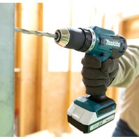 Дрель-шуруповерт Makita DF488DWE (с 2-мя АКБ, кейс)