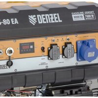 Бензиновый генератор Denzel PS 80 EA