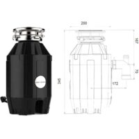 Измельчитель пищевых отходов Bone Crusher BC 810