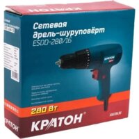 Дрель-шуруповерт Кратон ESDD-280/16 Hobby 30201028