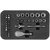 Набор трещотка с головками и битами Milwaukee 4932492672 (39 предметов)