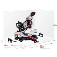 Торцовочная пила Зубр ЗПТ-305-1800 ПЛ