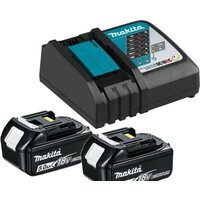 Аккумулятор с зарядным устройством Makita BL1850B + DC18RC 191L74-5 (18В/5 Ah + 7.2-18В)