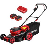 Газонокосилка Wortex CLM 4536 XLT Set 2334120 (с 2-мя АКБ)