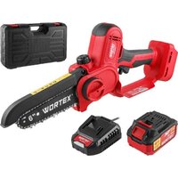 Аккумуляторная пила Wortex CEC 2518-2 1334828 (с 1-им АКБ)