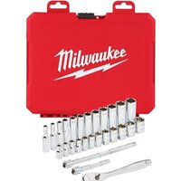 Набор трещотка с головками Milwaukee 4932464943 (28 предметов)