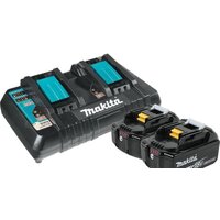 Аккумулятор с зарядным устройством Makita BL1850B + DC18RD 191L75-3 (18В/5 Ah + 7.2-18В)