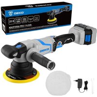 Полировальная машина Deko KDCP20DA PRO 081-1029 (с 1-им АКБ)