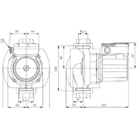 Циркуляционный насос Wilo TOP-S 25/7 (1~230 V, PN 10)