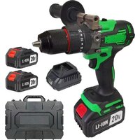 Ударная дрель-шуруповерт Zitrek Greenpower Li-ion Impact 084-1072 (с 2-мя АКБ, кейс)