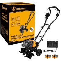 Мотокультиватор аккумуляторный Deko DKET40 085-2023 (с 2-мя АКБ)