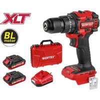 Ударная дрель-шуруповерт Wortex BD 2030-1 Li XLT SET (с 2-мя АКБ, кейс)