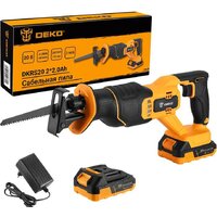 Сабельная пила Deko DKRS20 063-4253 (с 2-мя АКБ)
