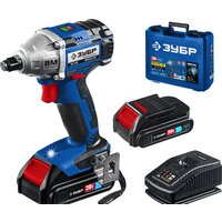 Гайковерт Зубр Профессионал GB-250-22 (с 2-мя АКБ, кейс)