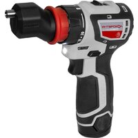 Дрель-шуруповерт Интерскол КомбиМАКС ДА-10/12В 36 687.2.2.79 (с 2-мя АКБ, кейс)