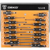 Набор отверток Deko SS14 (14 предметов)