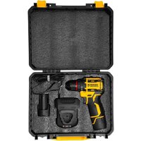 Дрель-шуруповерт Denzel CDH-BL-12 (с 1-им АКБ, кейс)