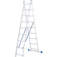 Лестница-стремянка СибрТех 97909 2x9 ступеней