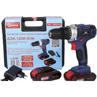 Дрель-шуруповерт ДИОЛД ДЭА-12ЛИ-01М 10022162 (с 2-мя АКБ, кейс)