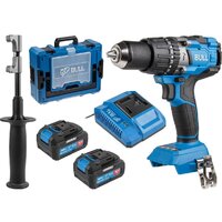 Ударная дрель-шуруповерт Bull SR 1805 1329882 (с 2-мя АКБ, кейс)