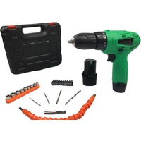 Дрель-шуруповерт Zitrek Green 12 Pro 063-4073 (с 2-мя АКБ, кейс, набор оснастки)