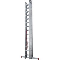 Лестница-стремянка Новая высота NV 323 трёхсекционная профессиональная 3x14 ступеней