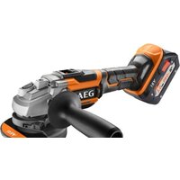 Угловая шлифмашина AEG Powertools BEWS 18-125BL-502C 4935464417 (с 2-мя АКБ, кейс)