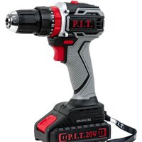 Ударная дрель-шуруповерт P.I.T. PSR18-D4 (с 2-мя АКБ, кейс, набор оснастки)