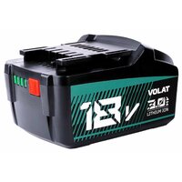 Аккумулятор VOLAT MET-18.0V3.0 (18В/3 Ah)