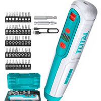 Электроотвертка Total TSDLI0403 (с АКБ, набор оснастки)