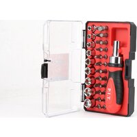 Набор отвертка с битами и головками P.I.T. Advance HSDR04-0034 (34 предмета)