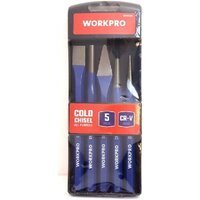 Набор зубил Workpro WP201303 (5 предметов)