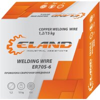 Сварочная проволока  ELAND ER70S-6 ER70S6EL1215 (1.2 мм, 15 кг)