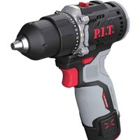 Дрель-шуруповерт P.I.T. PBM12K-10B/2 (с 2-мя АКБ, кейс)