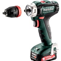 Дрель-шуруповерт Metabo PowerMaxx BS 12 Q 601037500 (с 2-мя АКБ 2 Ah, кейс)