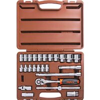 Набор трещотка с головками Ombra 911225 25 предметов