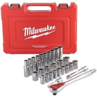 Набор трещотка с головками Milwaukee 4932471864 (28 предметов)