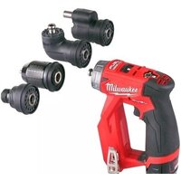 Дрель-шуруповерт Milwaukee M12 FDDXKIT-202X 4933464979 (с 2-мя АКБ, кейс)