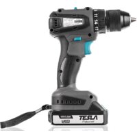 Дрель-шуруповерт Tesla TCD18BL 840369 (с 2-мя АКБ, кейс)
