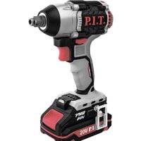 Гайковерт P.I.T. PIW20H-300B/4 (с 1-им АКБ, кейс)