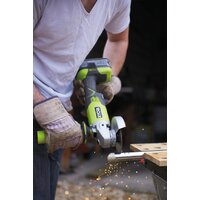 Угловая шлифмашина Ryobi R18AG-0 (без АКБ)