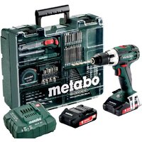 Дрель-шуруповерт Metabo BS 18 LT Set 602102600 (с 2-мя АКБ, набор инструмента)