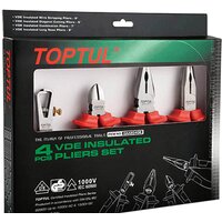 Набор пассатижей Toptul GAAE0406 (4 предмета)