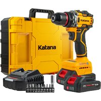 Дрель-шуруповерт Katana HD Line BCD6001 (с 2-мя АКБ, кейс)