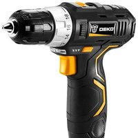 Дрель-шуруповерт Deko GCD12DU3 SET 4 063-4140 (с 2-мя АКБ, кейс, набор оснастки)